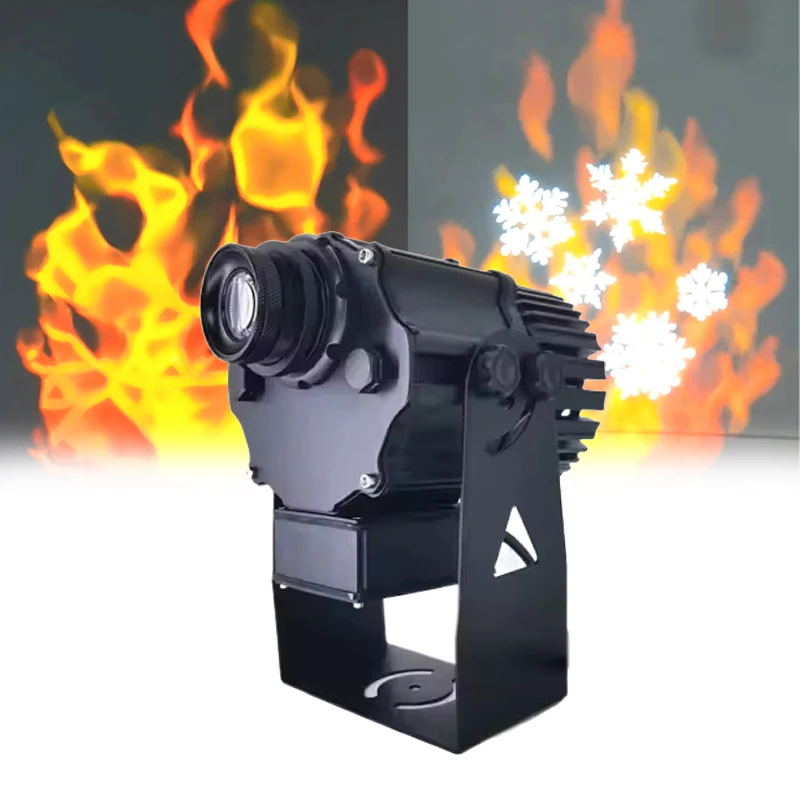 100W 200W 300W IP65 dynamic flame projection lamp advertising lamp logo projection lamp