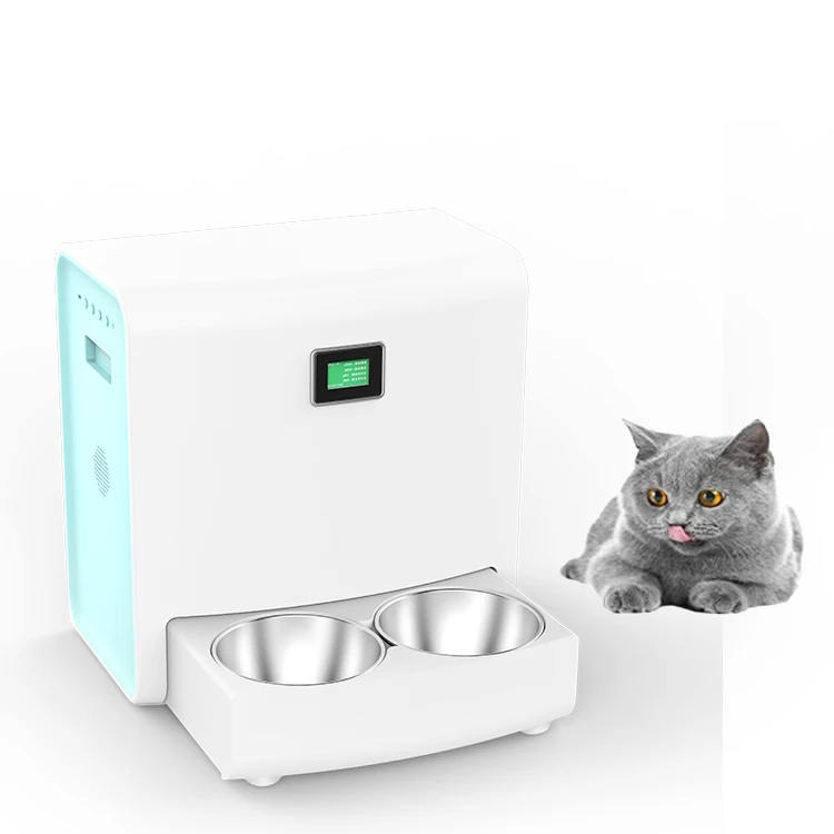 Cat Automatic Waterer And Cat Food Dispenser Water Container Dog Cats Pet Automatic Feeder Drinking Fountains Smart Pet Feeder