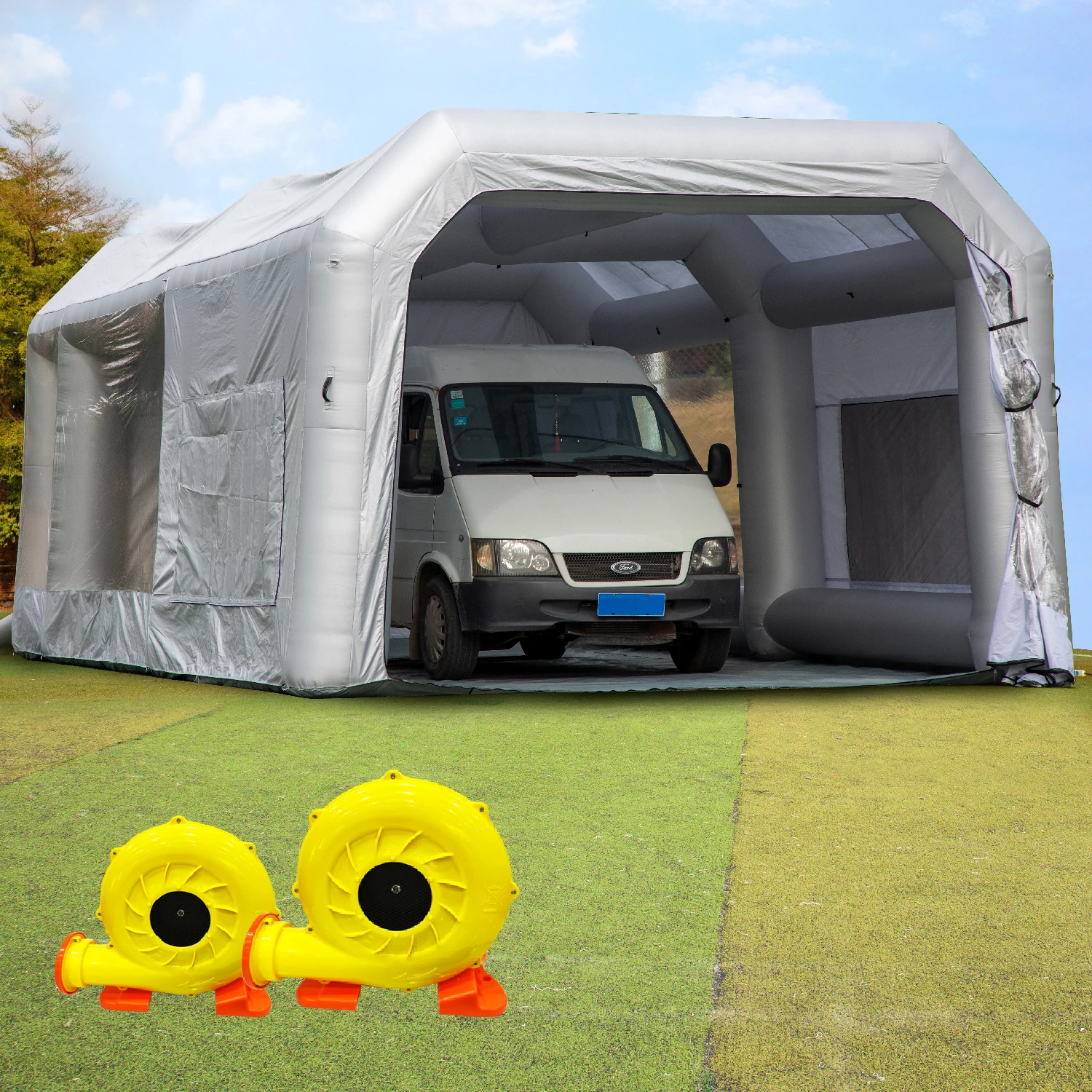 OZIS, наружная дешевая надувная кабина для распыления краски, надувные кабины для распыления краски