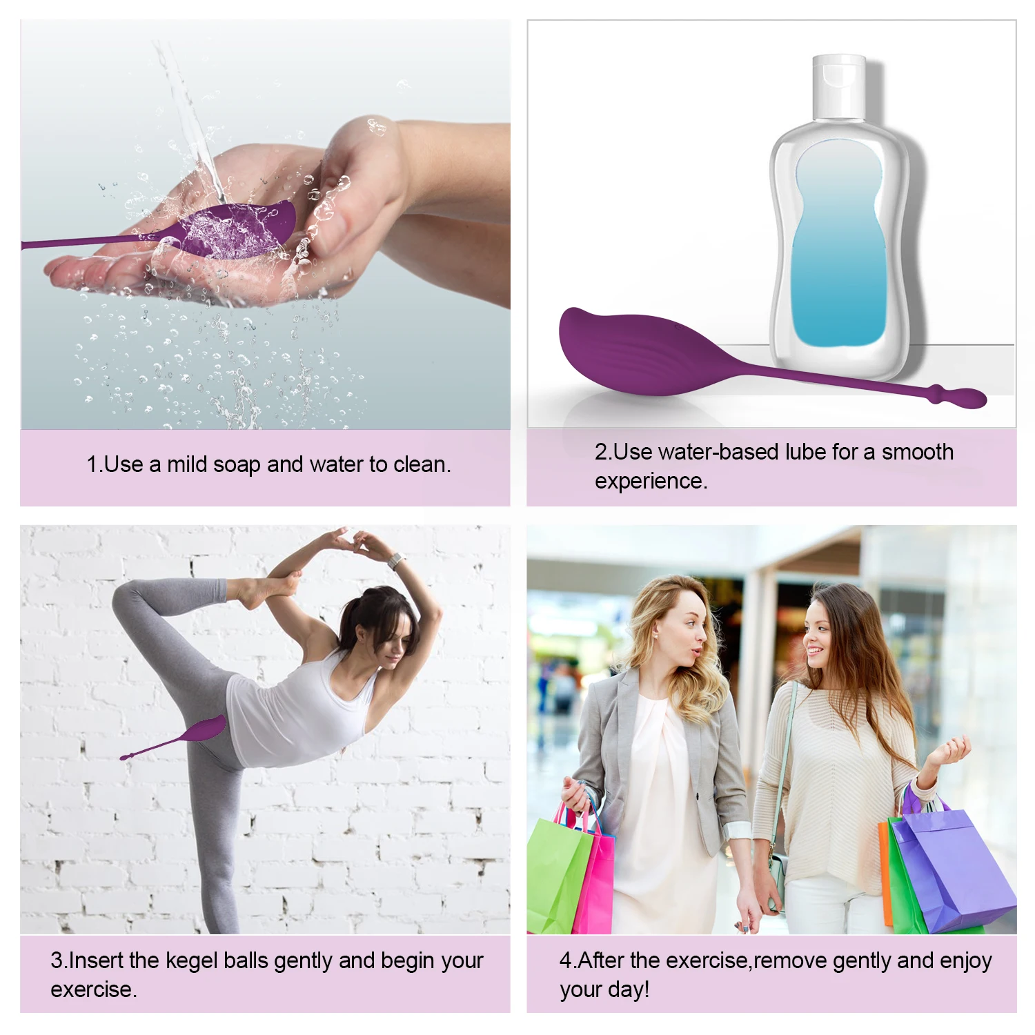 Ylove Custom Sex Toy Wireless Remote Control Kegel Exercise Ben Wa Ball Vagina Vibrating Egg