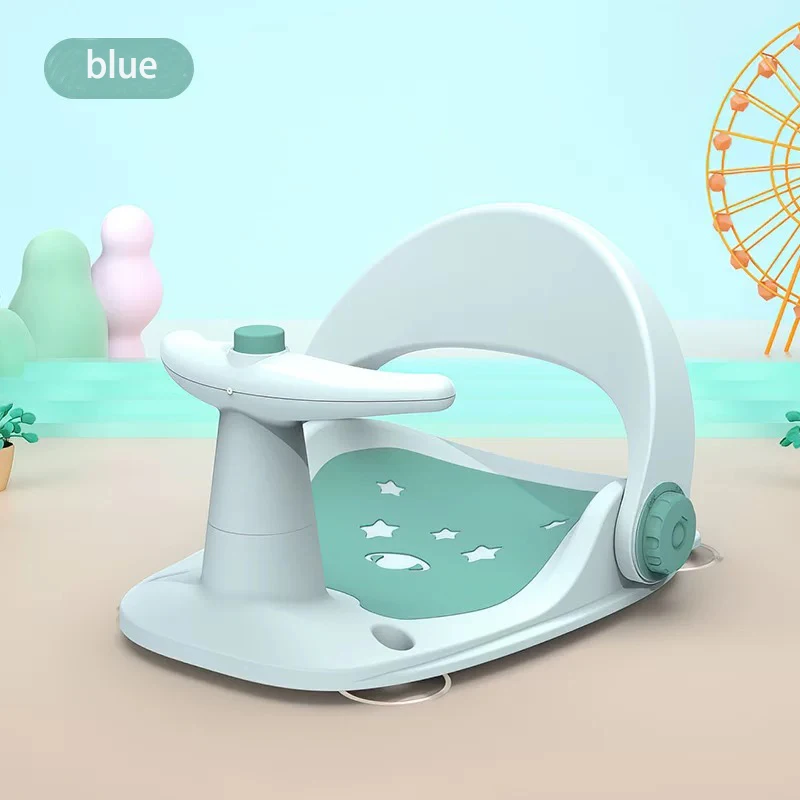 Infant Bath Seat with Secure Suction Cups Non-Slip Toddler Bath Seat, Bathtub Seat for Baby