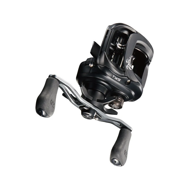 FJORD DAIWA 7+1BB brass gear set black spider deep sea drum  baitcasting fishing reel