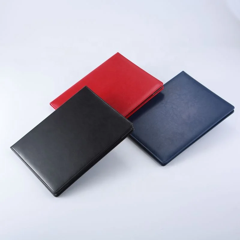 8.5*11 Custom Made Folded Certificate Cover Wholesale Leather A4 Folder Certificate Holder Double Sided Diploma Cover With Logo