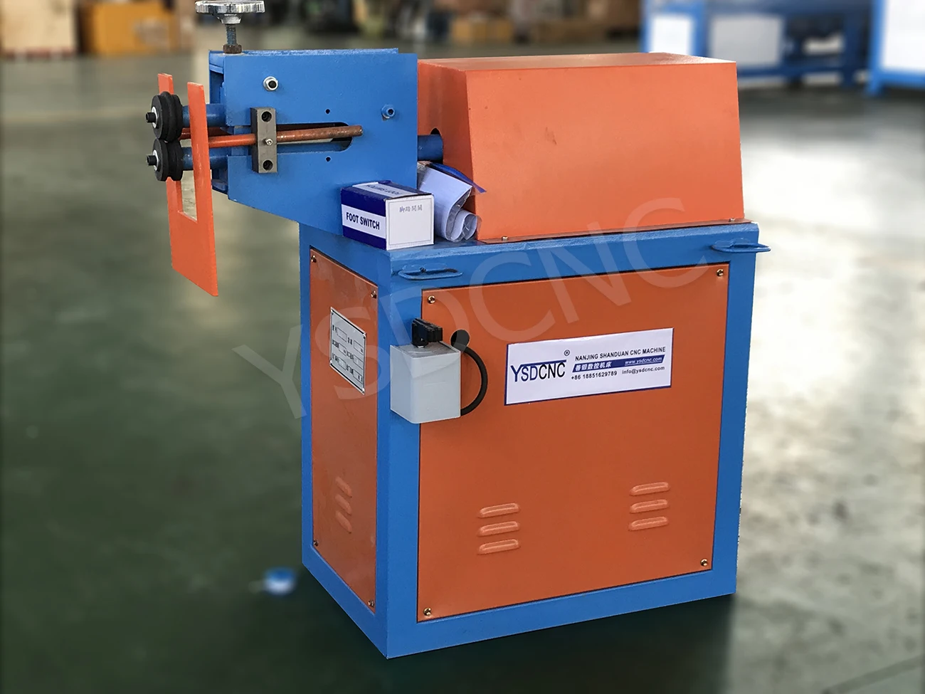 Spiral roller grooving machine tube beading machine electric reel ray machine