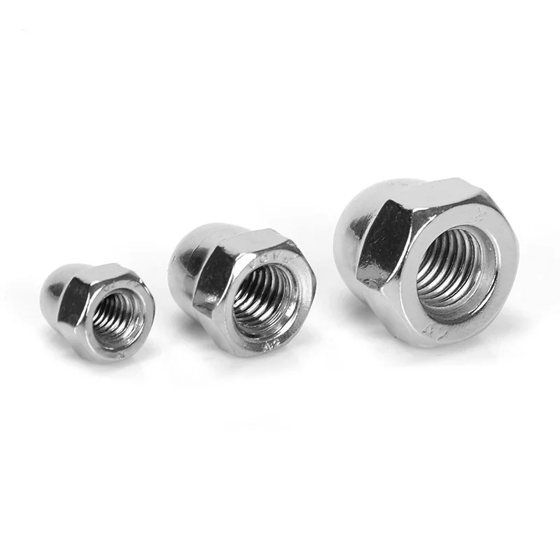 SUH 660 904L 1.4529 253MA 254SMO 309S 310S m6 m8 m10 hex flinge dome nuts cap dome nuts