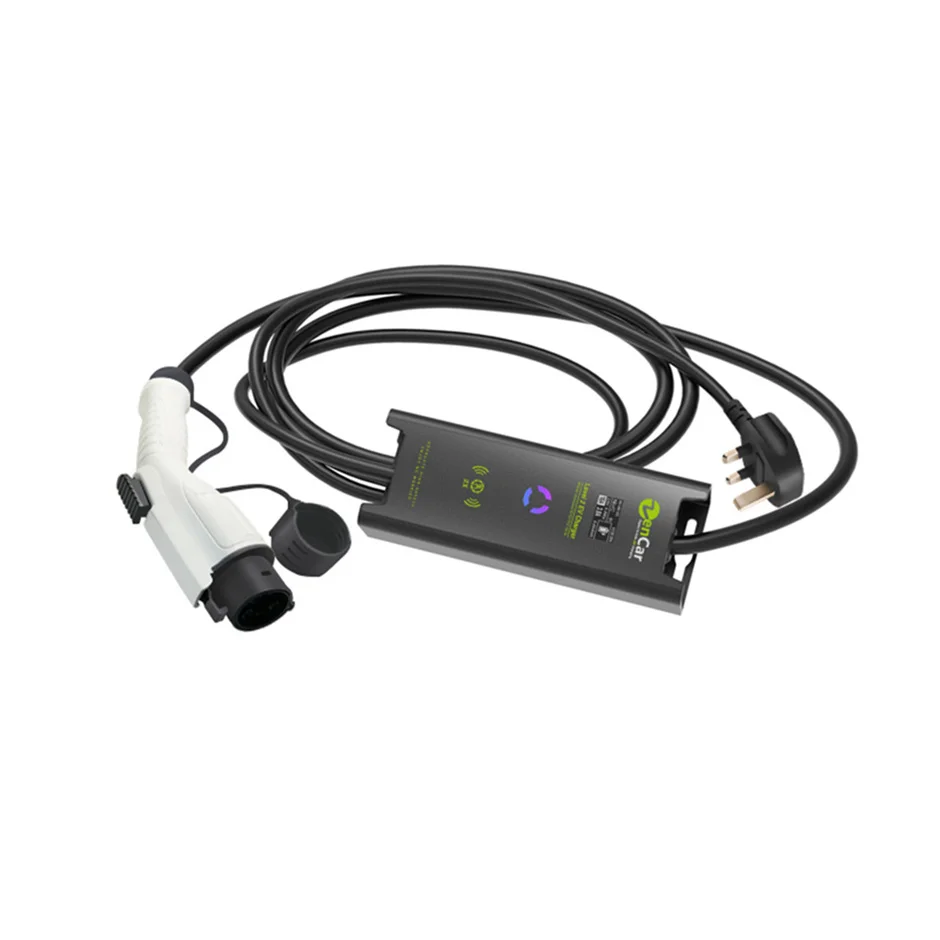 
Быстрое зарядное устройство для электромобиля Zencar Evse Ev с вилкой Стандарта Великобритании, тип B, 10 А 