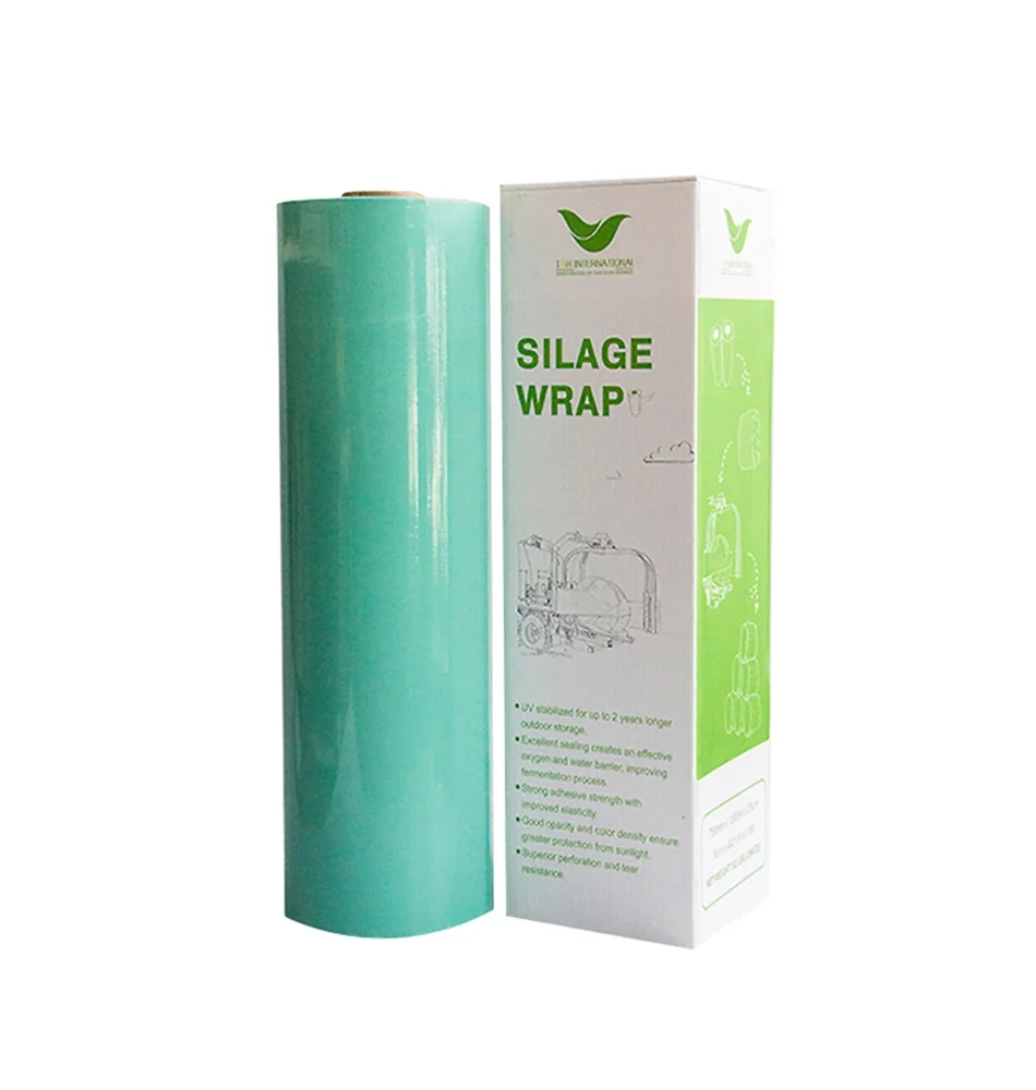New Design Heat Resistant Soft Wrap Shrink Wrapping Silage Stretch Film Made In China