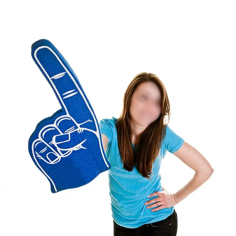 Hot Selling Sports Gift  Customize Printing Logo big Custom Design Foam Finger Hand