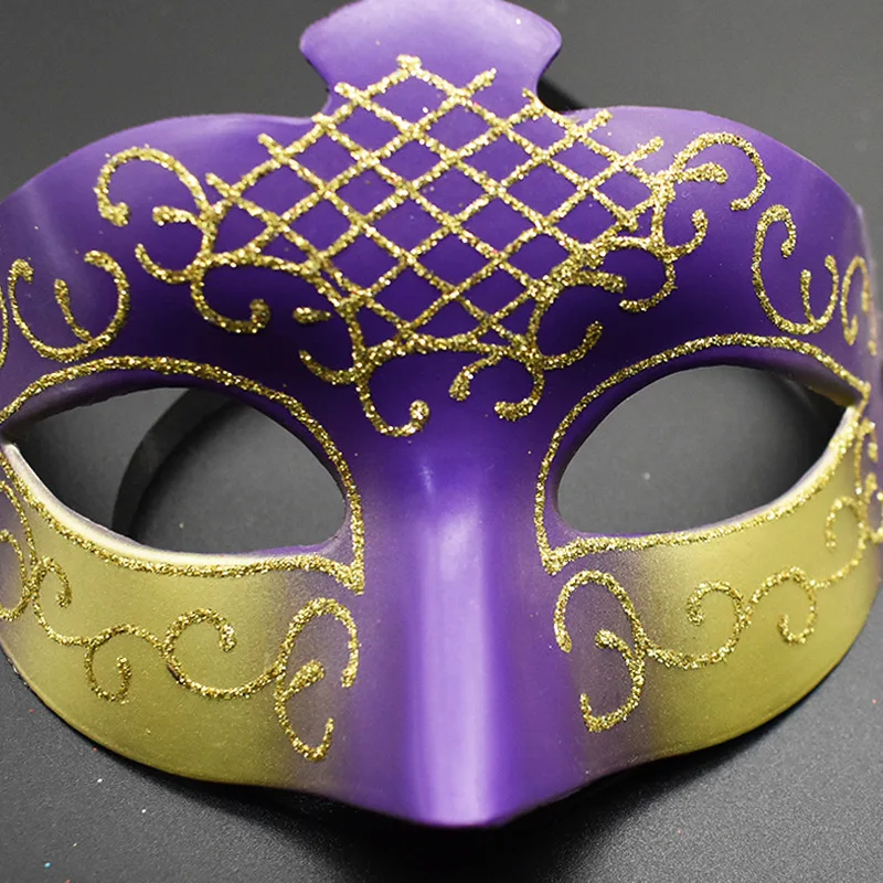 Hot Sale Colorful Half Face Mask For Masquerade Halloween Cosplay Prom Christmas Wedding Mardi Gras Party Decoration Stage Props