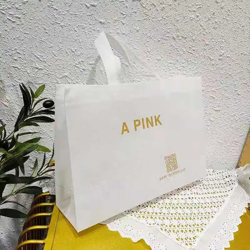 
China Eco Promotional non woven shopping bag Green bag 