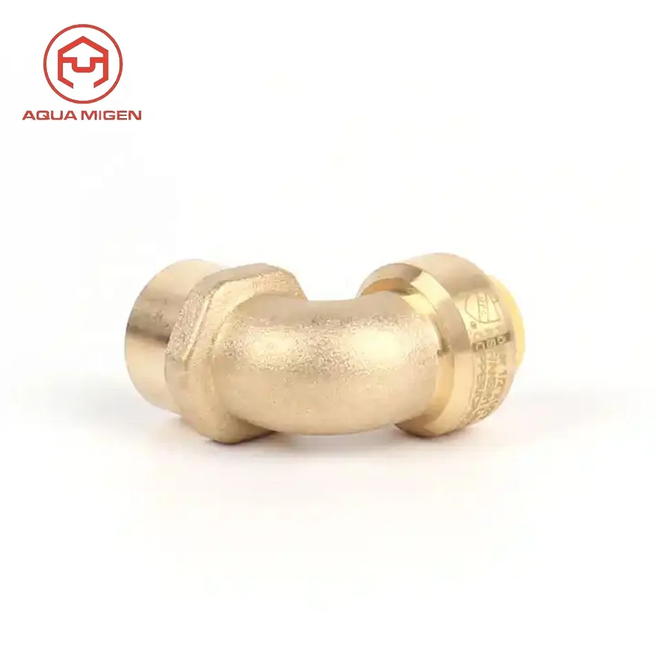 Stainless Steel Parker Barb Fittings Crimp Style Hydraulic Hose Brass Plumbing Elbow Fittings with Custom