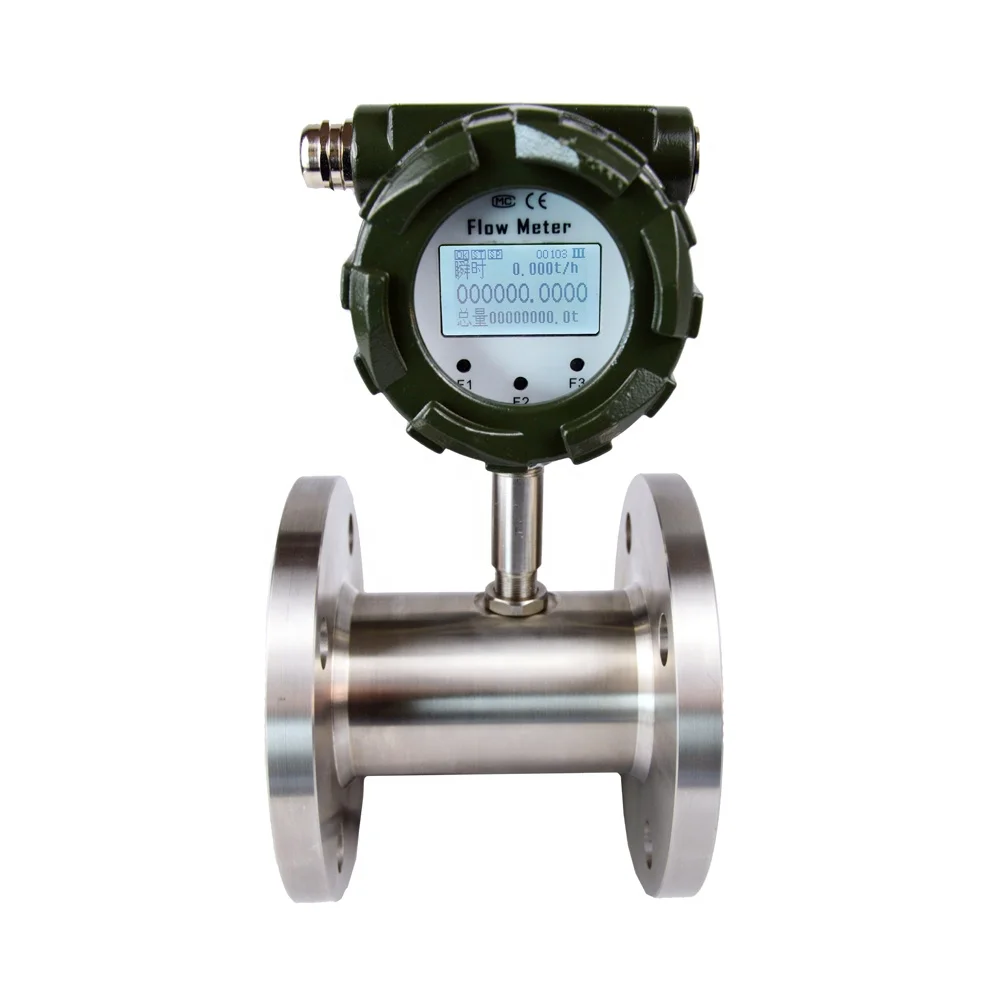LWGY digital liquid turbine flowmeter used for oil, organic liquid, inorganic liquid, water