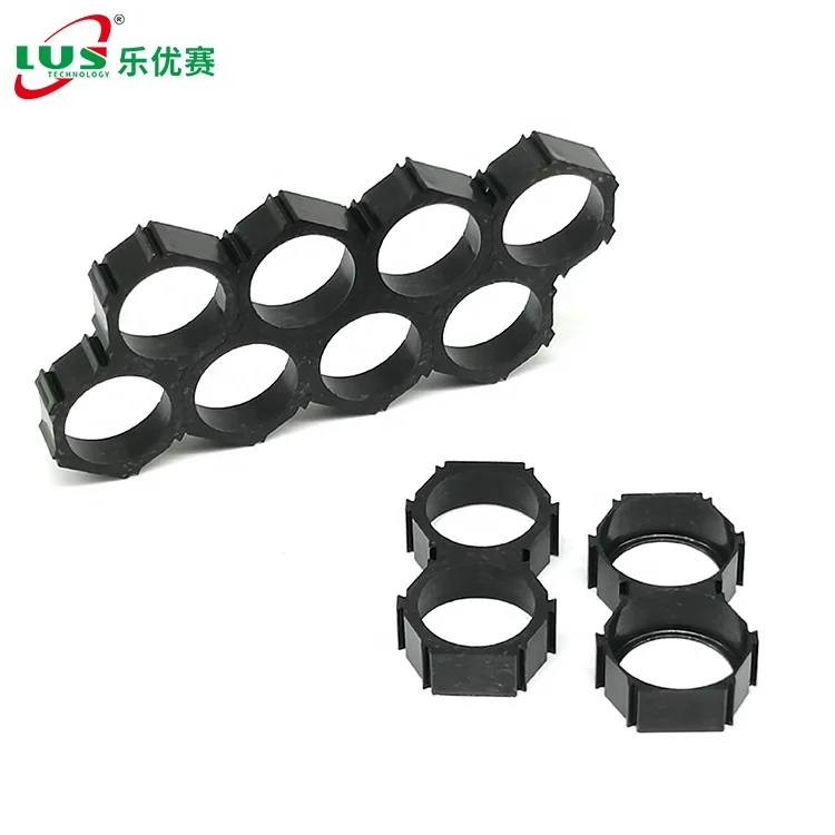 spacer for li ion battery 18650 26650 21700 32700 32650 Cell Holder Safety Spacer Radiating Shell Plastic Holder Bracket