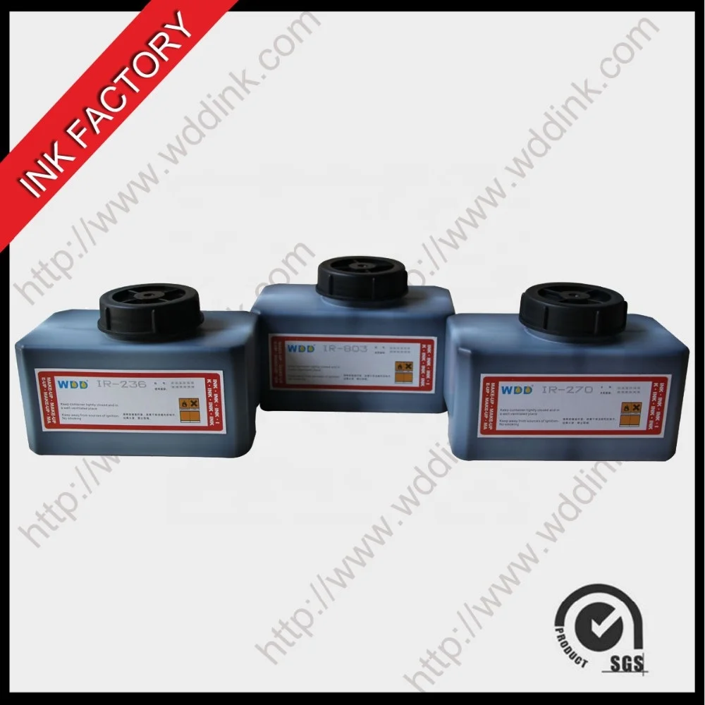 industrial inkjet printer Black Ink Domino IR-270BK