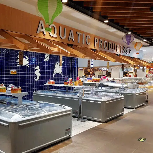 Wholesale Large Capacity Single Temperature Top Open Chest Freezer