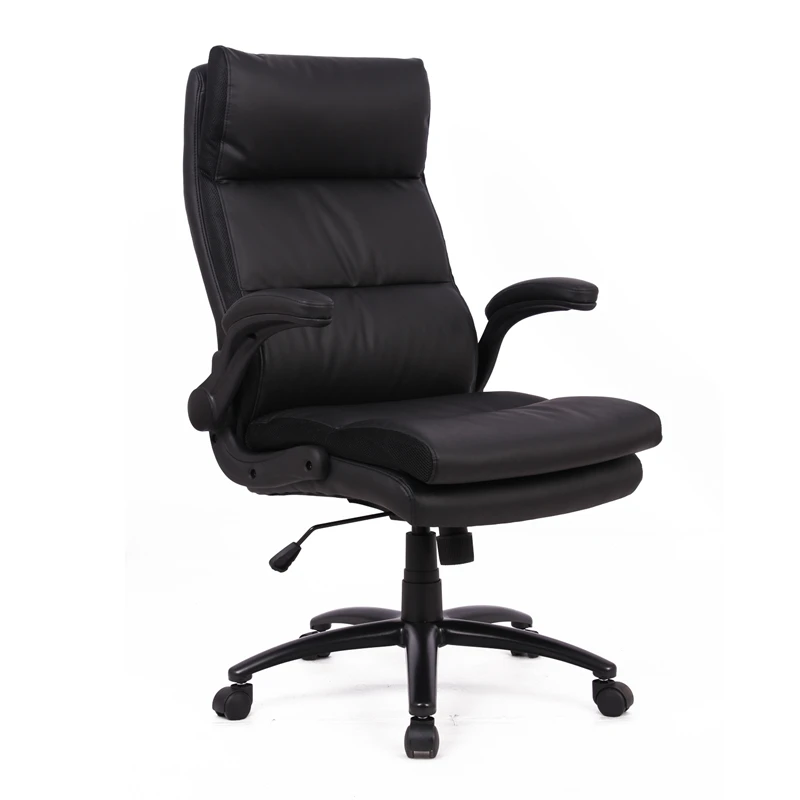 2020 Hot sale Office Furniture Computer executive chair modern design cheap Ergonomic black leather office chair