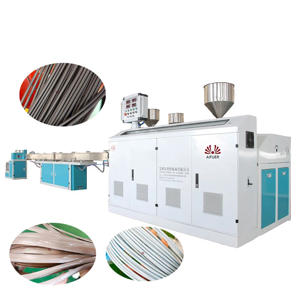 Plastic natural wicker rattan machine maker