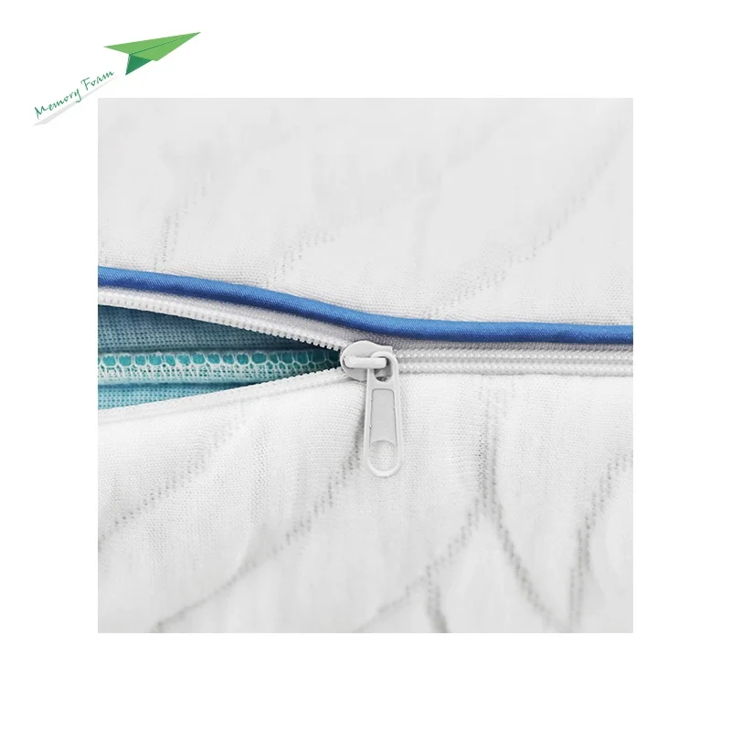 shredded memory foam pillow with gel infused for neck