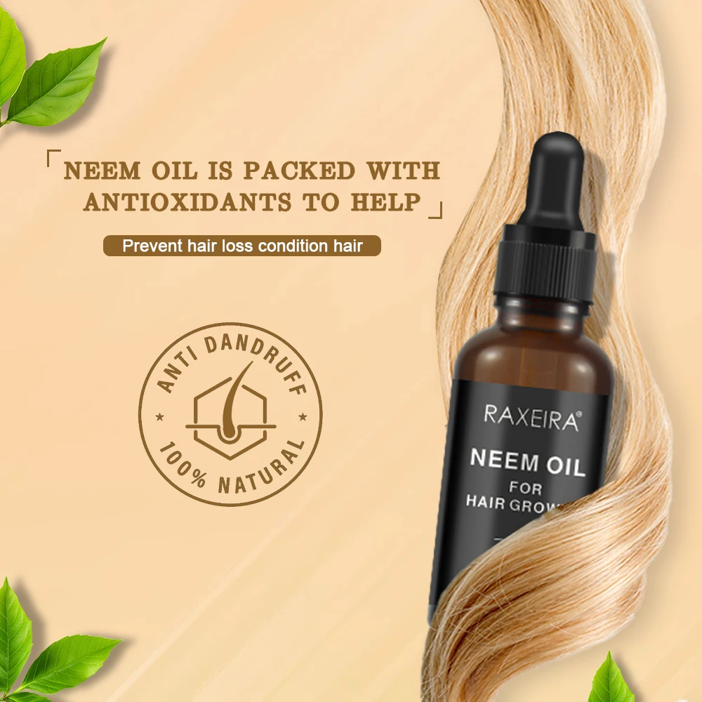 OEM/ODM Cold Pressed Neem Oil For Hair Growth Treatment Organic Bulk Manufacturer Neem Seed Oil