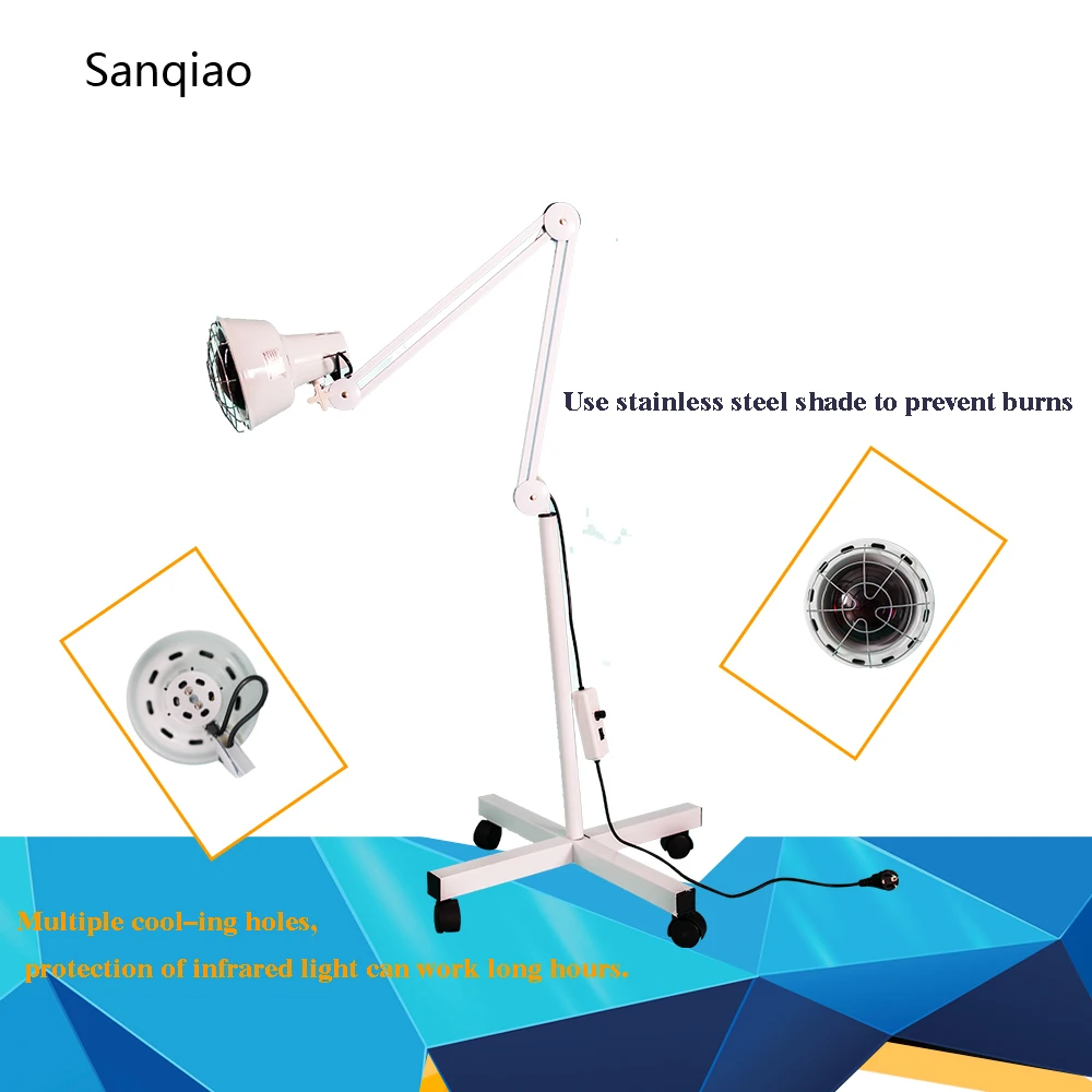 
Concise Home Medical Floor Lamp Medical Infrared Lamp Promotion List Medical Magnifying Glasses Magnify Lamp White 