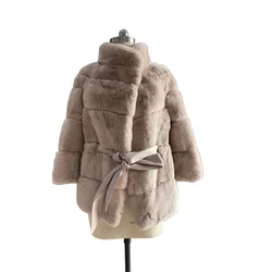 Lowest price sale woman jacket winter casual fur coat mink jacket ladies