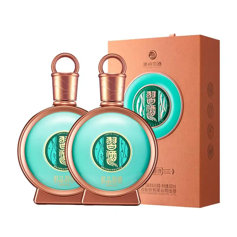 Junpin Xijiu Luxury 53%vol 500ml White Baijiu Factory Direct Sales Premium White Liquor Variety