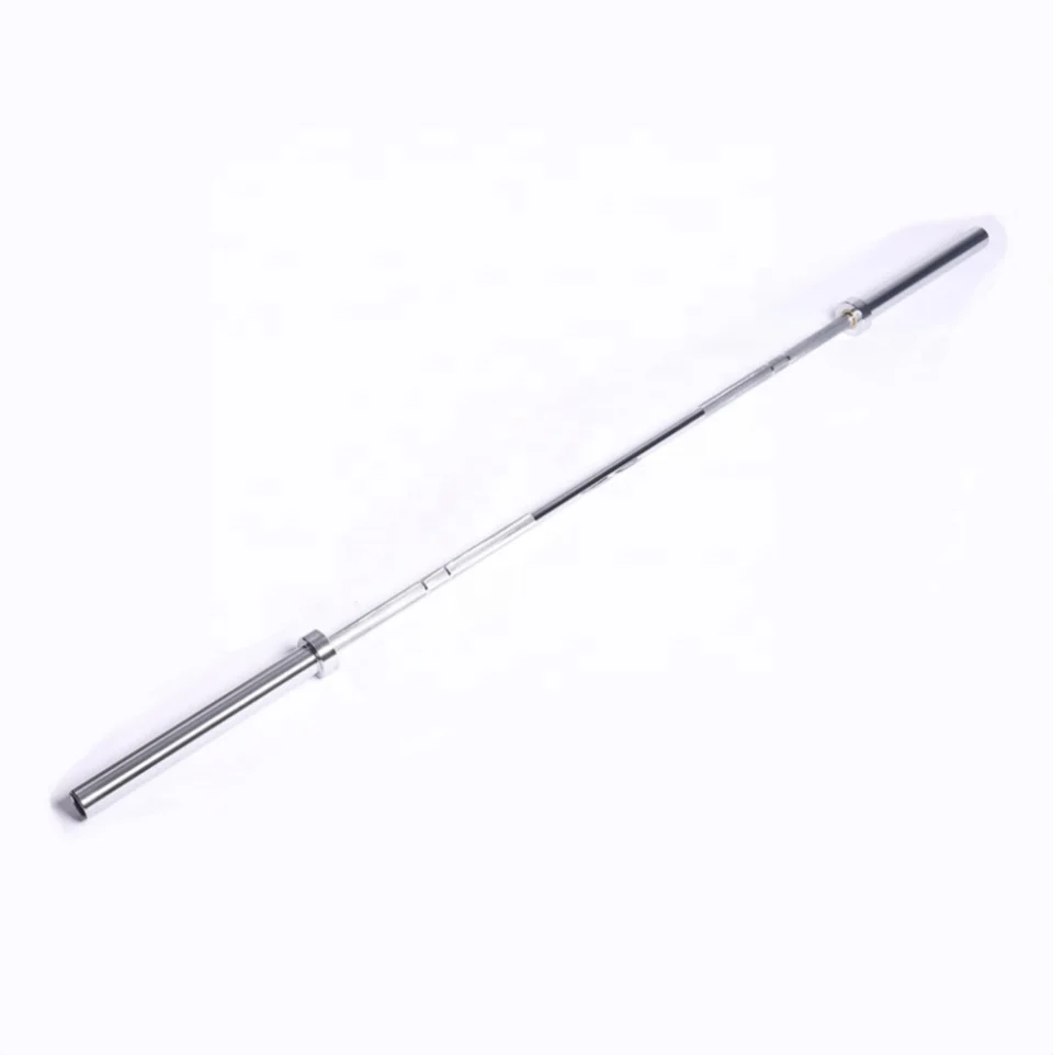 Wholesale Fitness Training Free Weights Gym Equipment  Barbell Bar Electroplated Holding 300LB Straight Bar  Gym Weight Lifting