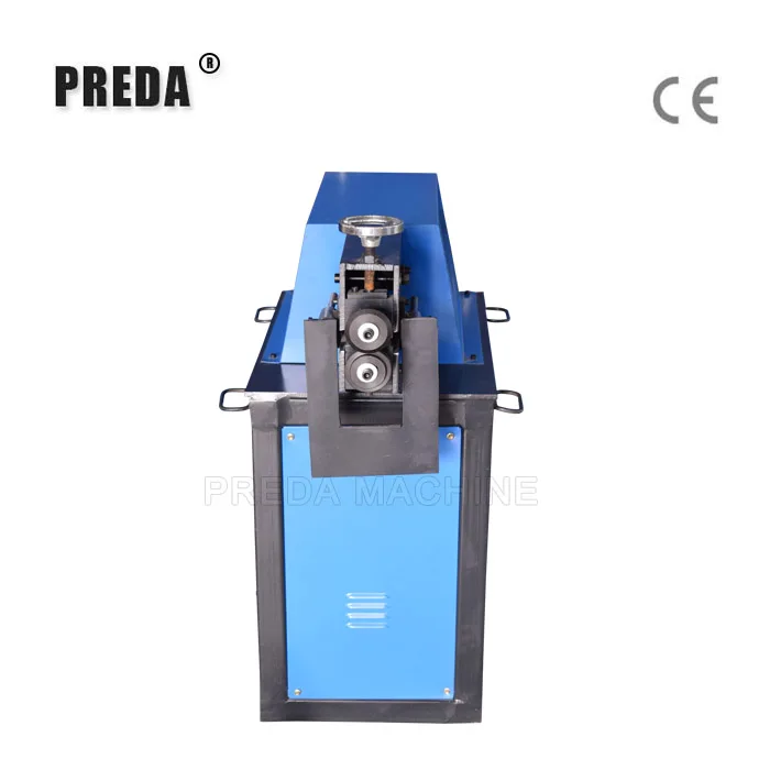 PREDA Brand 2mm Electric Pipe Rotary Beading Machine For Air Duct Making In HVAC