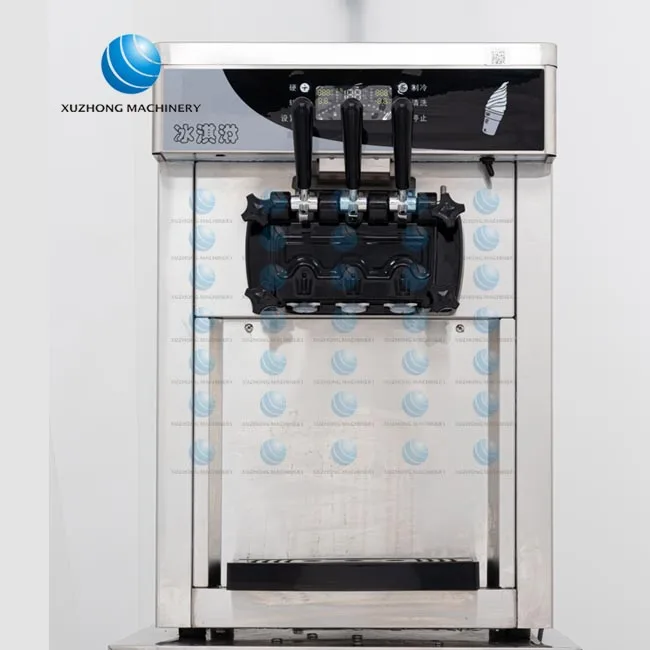 Factory Direct Sales Soft Serve Ice Cream Making Machine Table Top Soft Serve Ice Cream Machine Commercial Ice Cream Maker