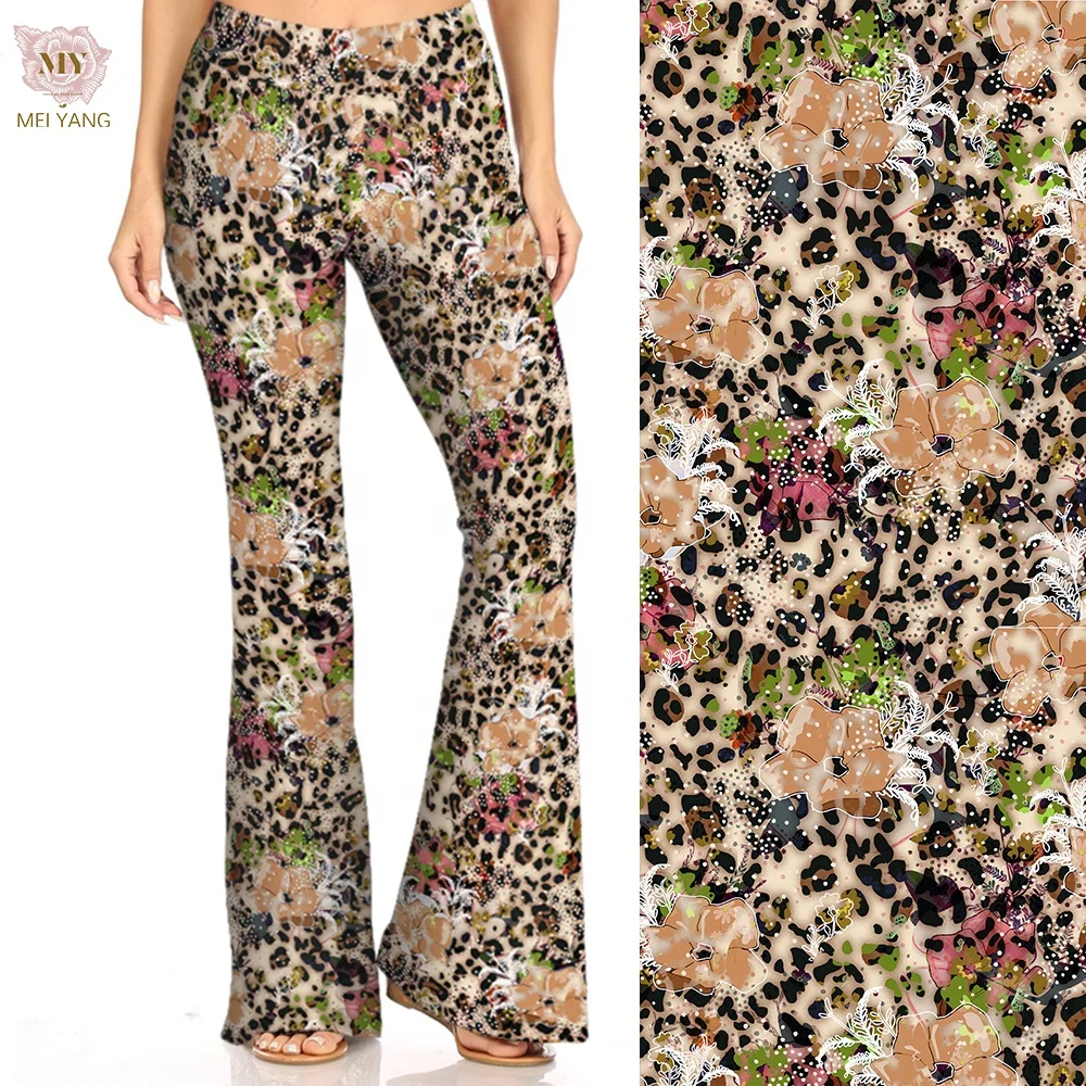 High Waist Women Leopard Print Flare Pants leggings 2022 Autumn Sexy Women Long Pants Bodycon Trousers Female Club Pants