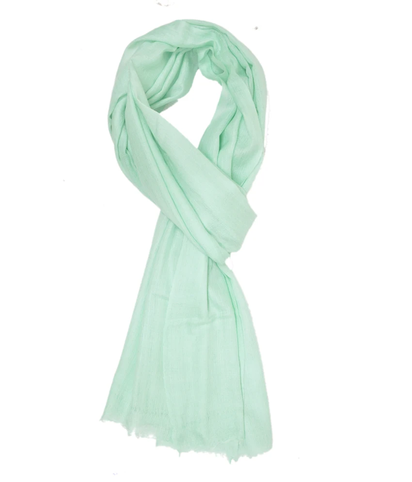 White Self jacquard Cashmere Scarves embroidered scarfs cashmere shawls scarfs designer shawl Export