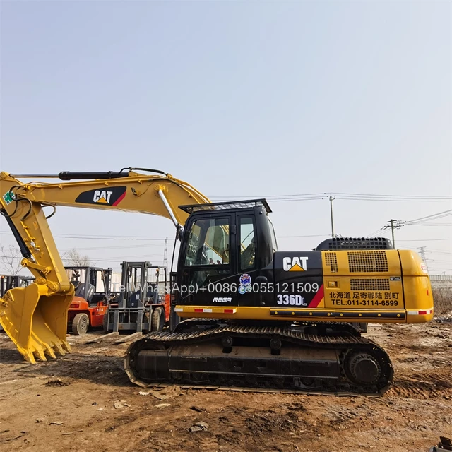 Подержанный экскаватор Cat 336dl для тяжелой техники гусеничный 336 землеройный хорошего качества