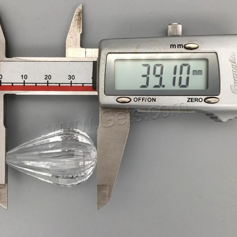 Transparent Acrylic beads jewelry making bulk bead teardrop tear drop rain water waterdrop 1640446