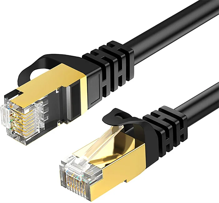 Готов к отправке 1 м 5 2 3 10 15 высокоскоростной позолоченный соединитель RJ45 сеть cat 8 кабель