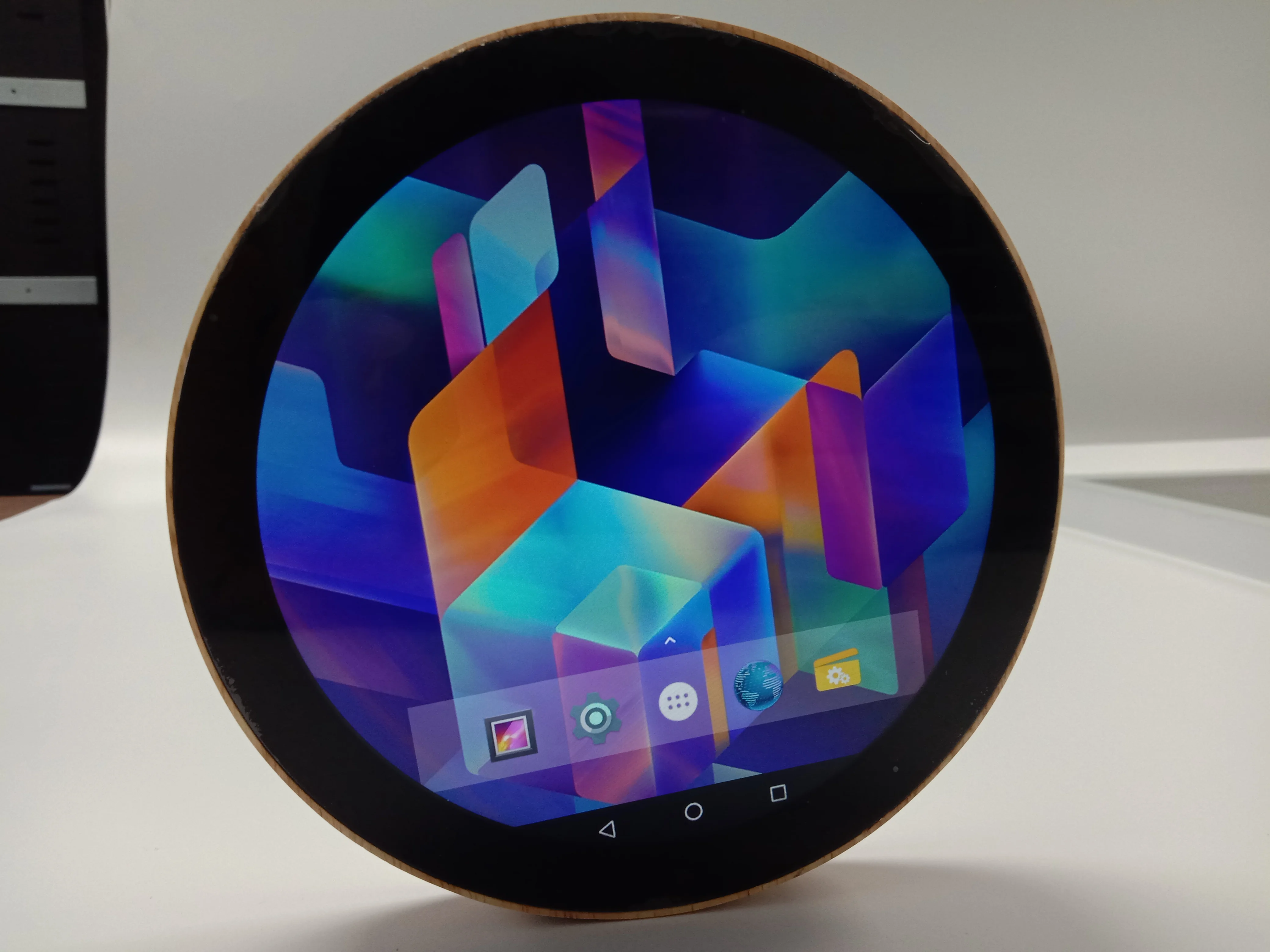 Custom Size Oem Circular Media Player Tft Ips Touch Lcd Screen Panel  Board Kits 2K 4K Android Circula Round Lcd Monitor Display