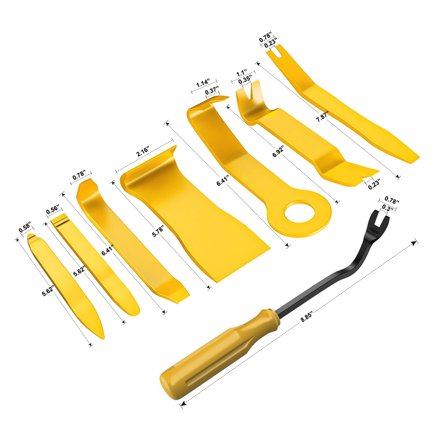 Multi-function Auto Car Universal Plastic Clip Removal Tool