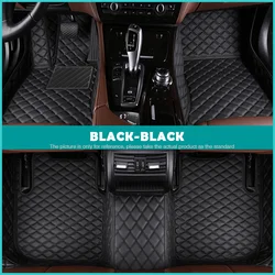 Car floor mats for Citroen C4 PICASSO FIVE SEAT  2014 2015 2016 2017 Custom auto foot Pads automobile