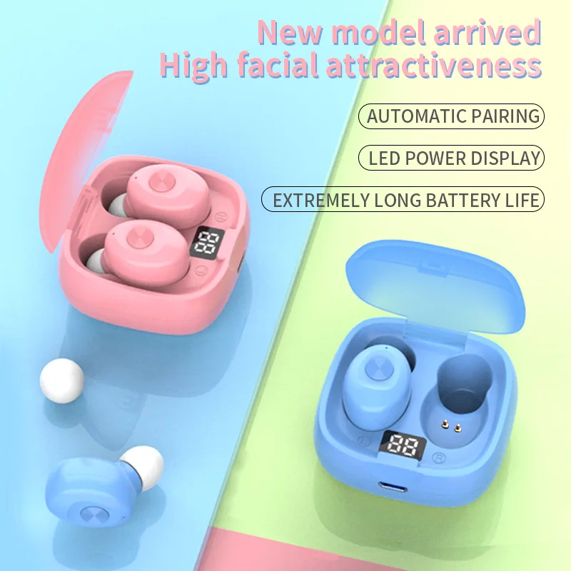 Hand free наушники чехол earpod TWS Беспроводные с ЖК-дисплеем