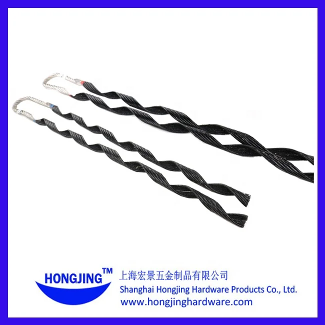 High Quality Preformed Neoprene Coated Dead End Guy Grip