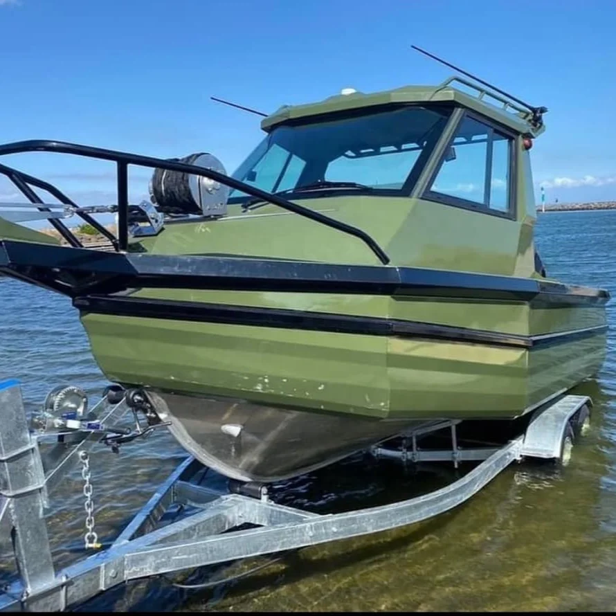 Fishing Vessel Aluminum Rowing Boats for Sale Cuddy Cabin Aluminum Offshore Sport Fishing 6.25m Marine Grade Aluminum 5083 0.35m