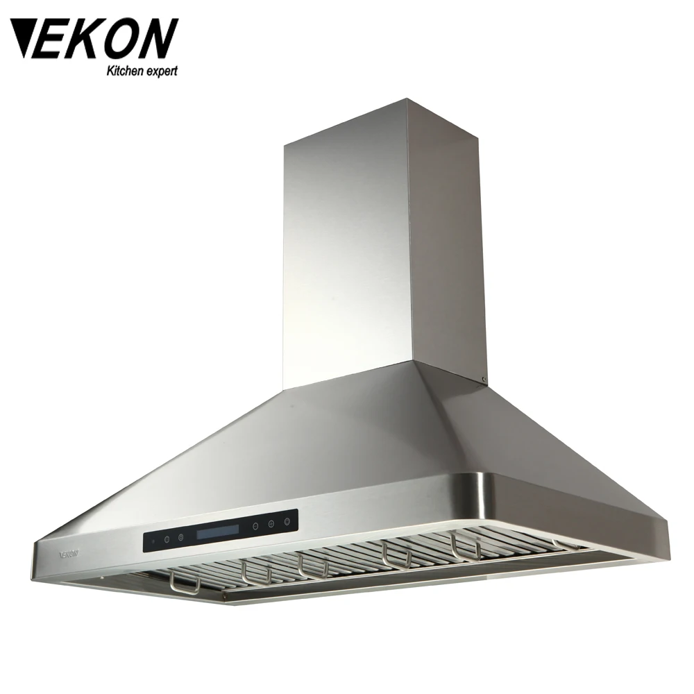 36' Stainless Steel Copper Range Hood
