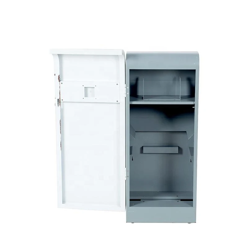 Customized floor stainless steel intelligent dustbin for outdoor Hotel