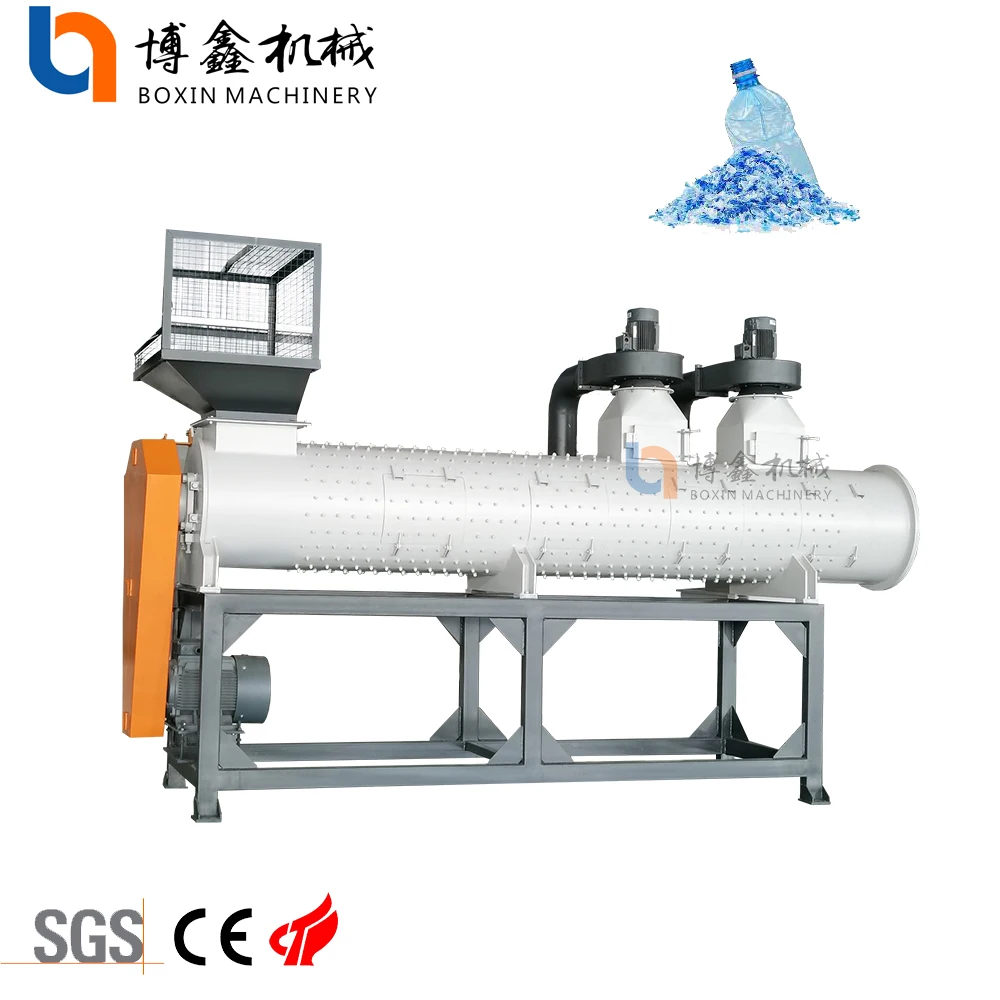 Plastic Waste recycling machine pet bottles automatic for PET