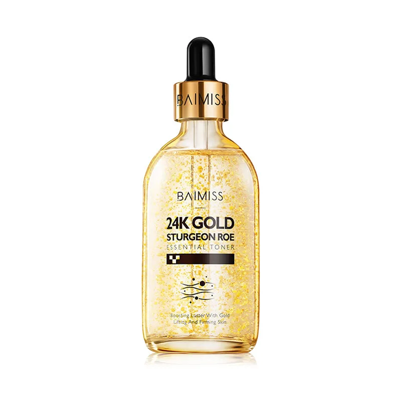 Оптовая продажа 24K золотой Икра соус антивозрастной увлажняющий уход за кожей лица сущность гиалуроновой кислоты питают лицо Astaxanthin сыворотка