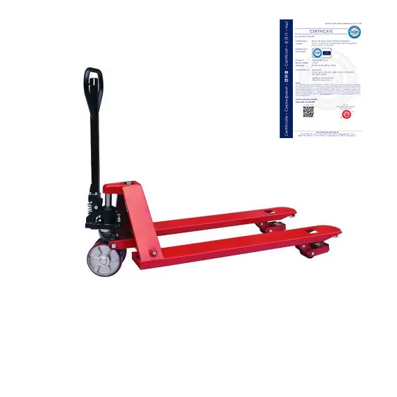 New Vietnam Supplier CE Certification 2000 2500 3000KG Capacity Hand Pallet Truck Forklift Manual Pallet Jack