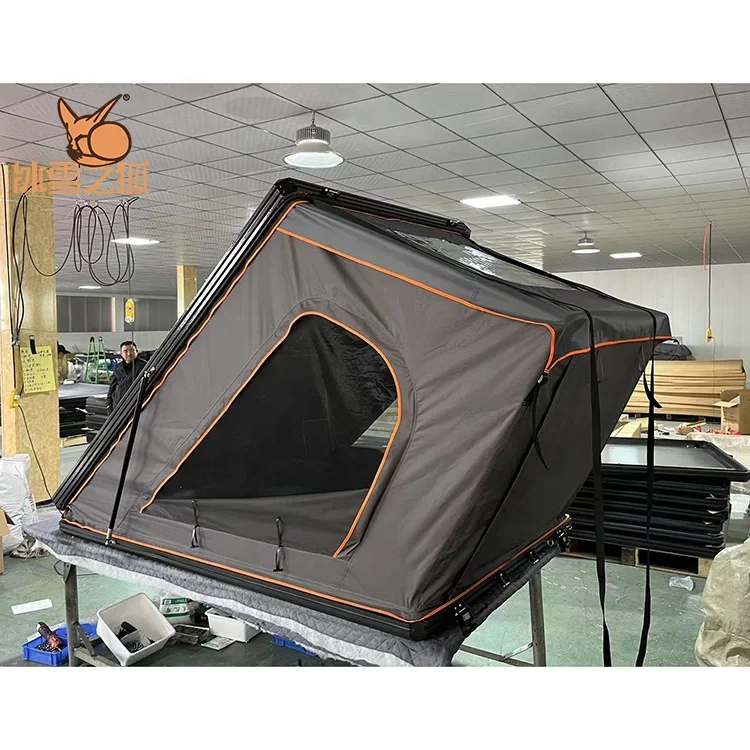 BXZH Высококачественная 2022 алюминиевая жесткая крыша палатка на крышу автомобиля складная для кемпинга внедорожника со стойкой