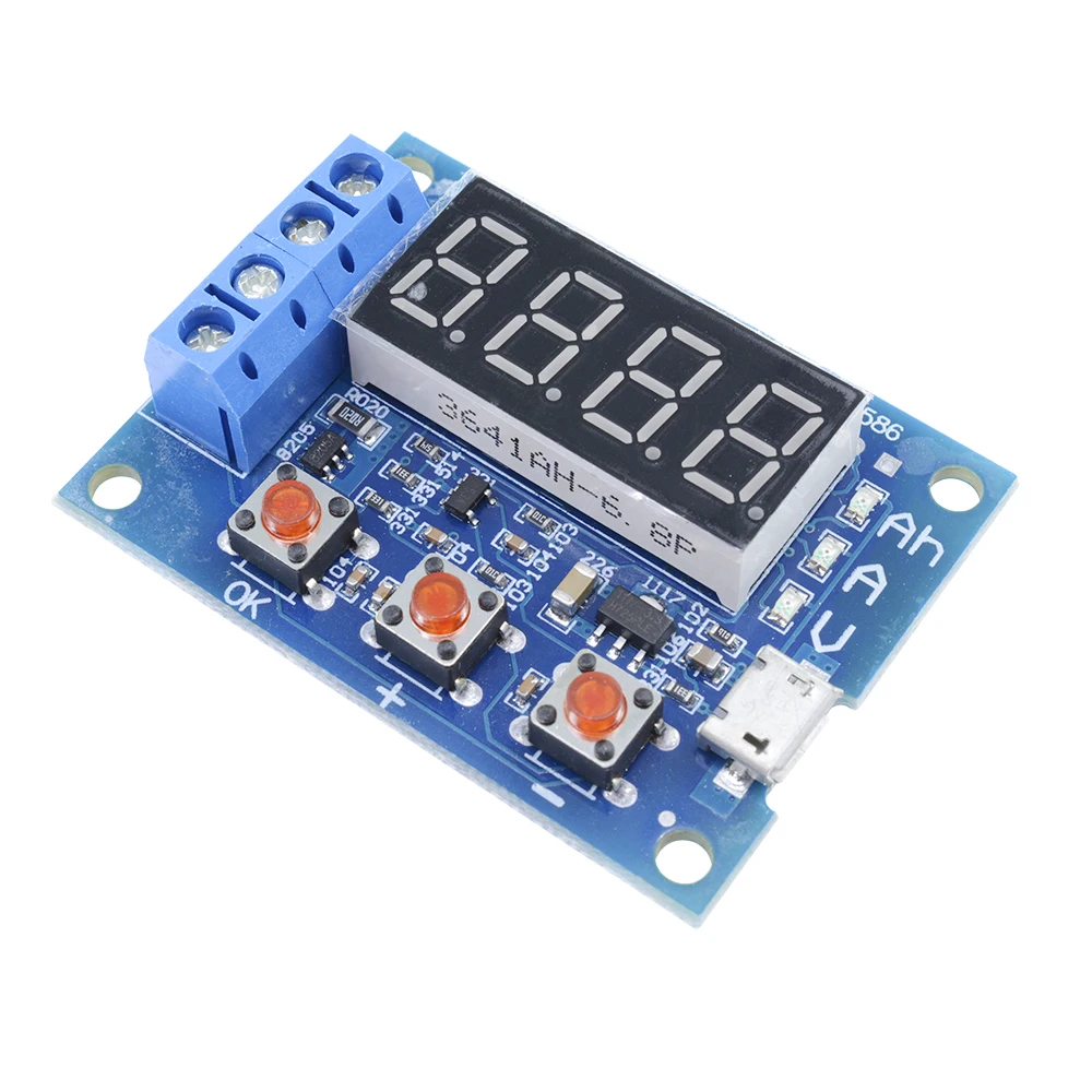 HW-586 1 2 v 12v 18650 литий-ионный аккумулятор для проверки емкости литиевых аккумуляторов тестер сопротивления свинцово-кислотная батарея ёмкость метр
