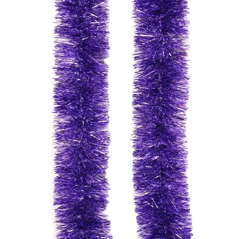 PET Tinsel Garland Indoor Decoration Christmas Tree Ornament Assorted Size garland