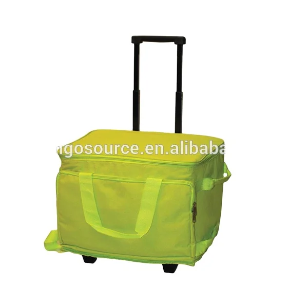Promotional Trolley Picnic Cooler Bag with wheels