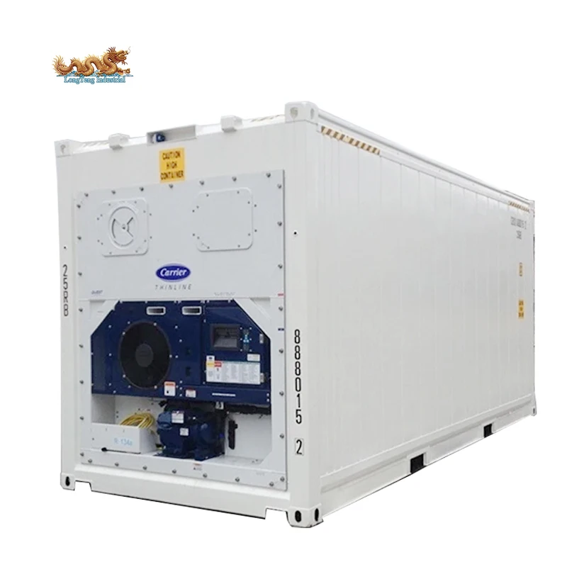 20 ft High Cube Refrigerated Freezer Reefer Container 20ft with Carrier Cooling Unit for sale in dubai